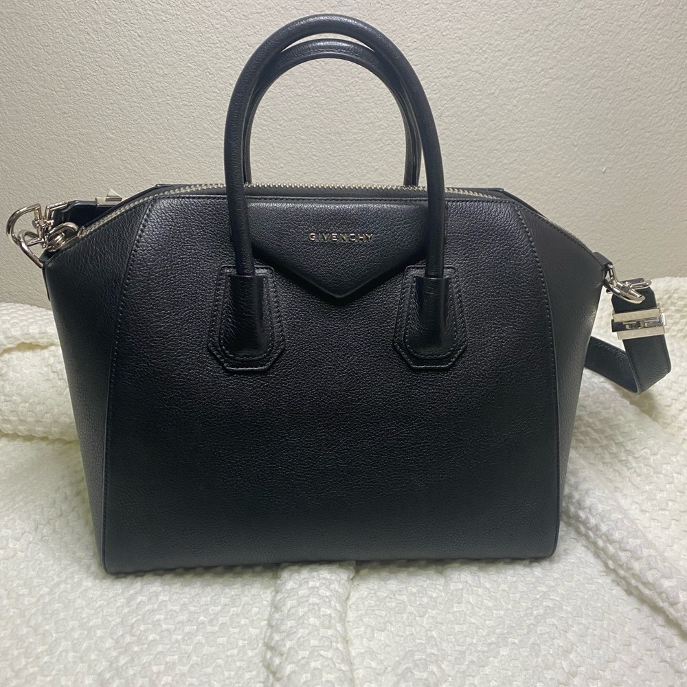 Small black Givenchy Antigona.